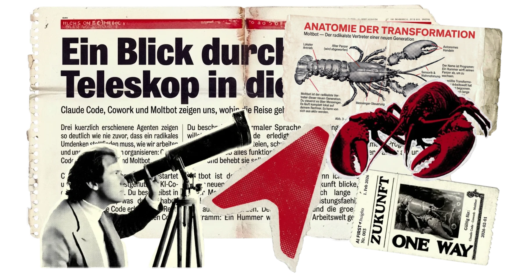 Ein Blick durch das Teleskop in die Zukunft